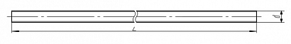 Шпильки резьбовые ТУ BY 400024166.017-2011 (DIN 975)