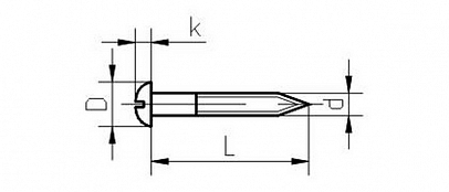 SLOTTED ROUND HEAD WOOD SCREWS GOST 1144-80