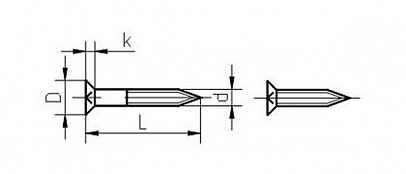 CROSS RECESSED COUNTERSUNK HEAD WOOD SCREWS GOST 1145-80