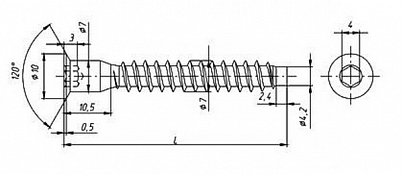 FURNITURE TIGHTENING SREWS TU BY 400024166.015-2009